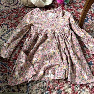 Mini Boden Pink Unicorn Dress